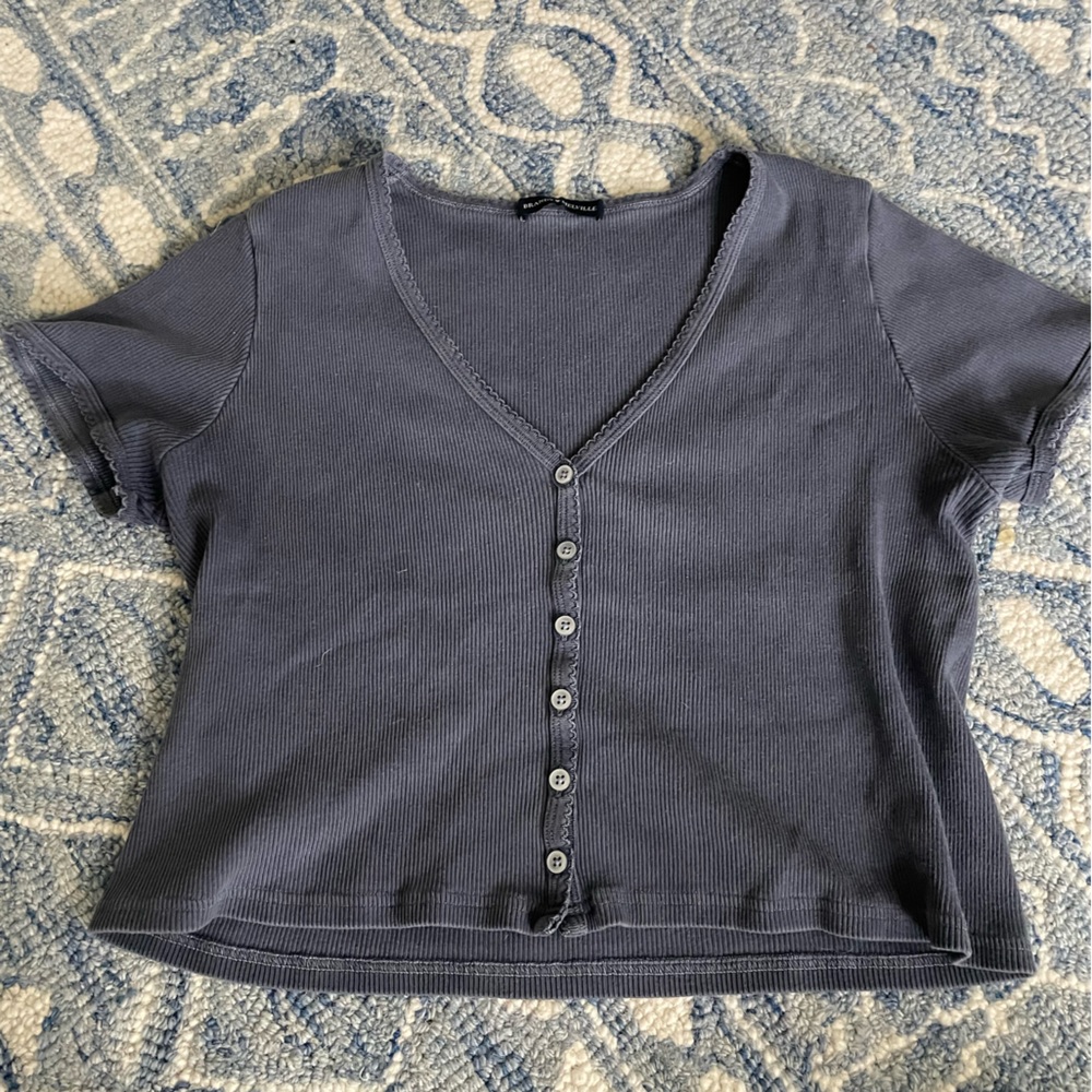 brandy crop shirt